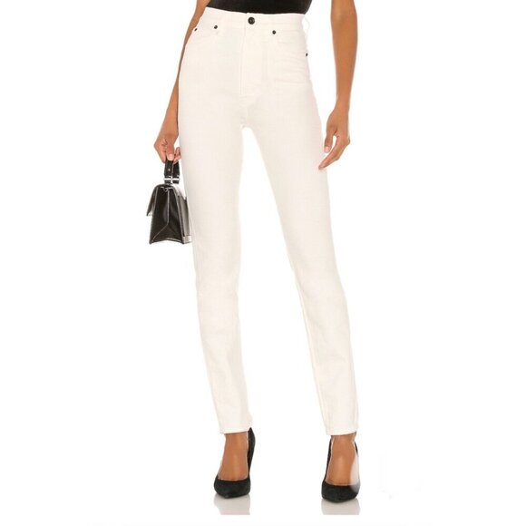 NEW SLVRLAKE Beatnik White Denim Jeans Size 29 - Picture 1 of 8